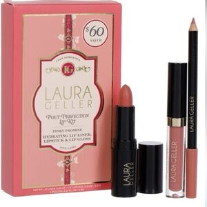 Laura Geller Pout Perfection Lip 3 Piece Kit - in Pinky Promise 
NWT